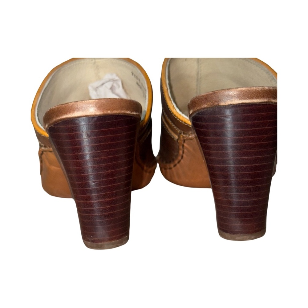 Rare Vintage Frye Phoenix Western Mules - Picture 12 of 13